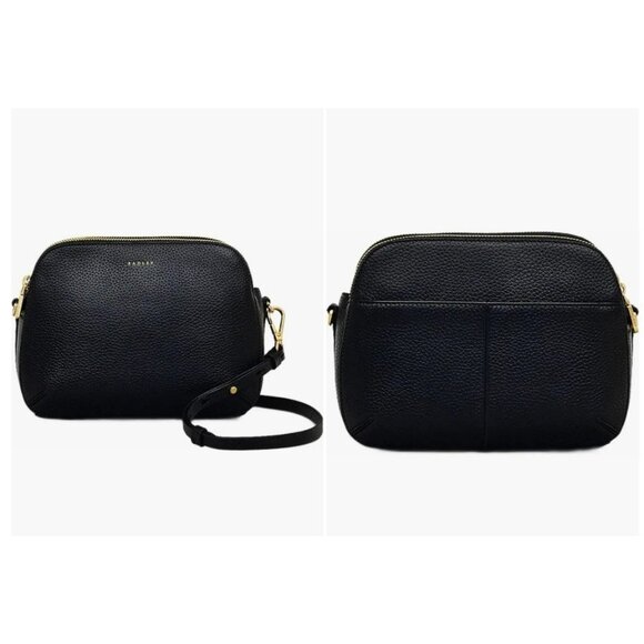 RADLEY London Dukes Place pebbled leather small crossbody bag + Dust bag BLACK - Picture 2 of 9